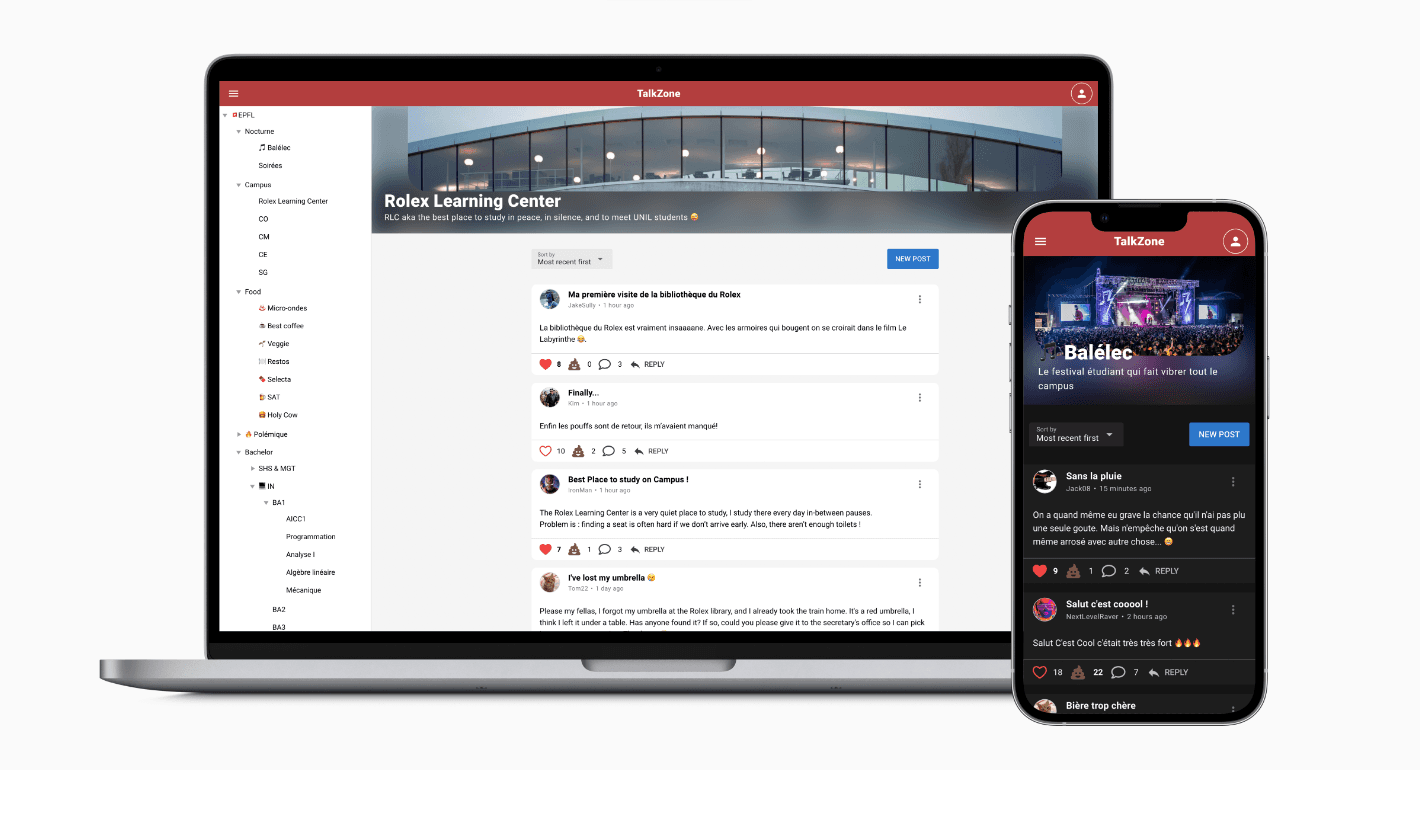 TalkZone - for university students